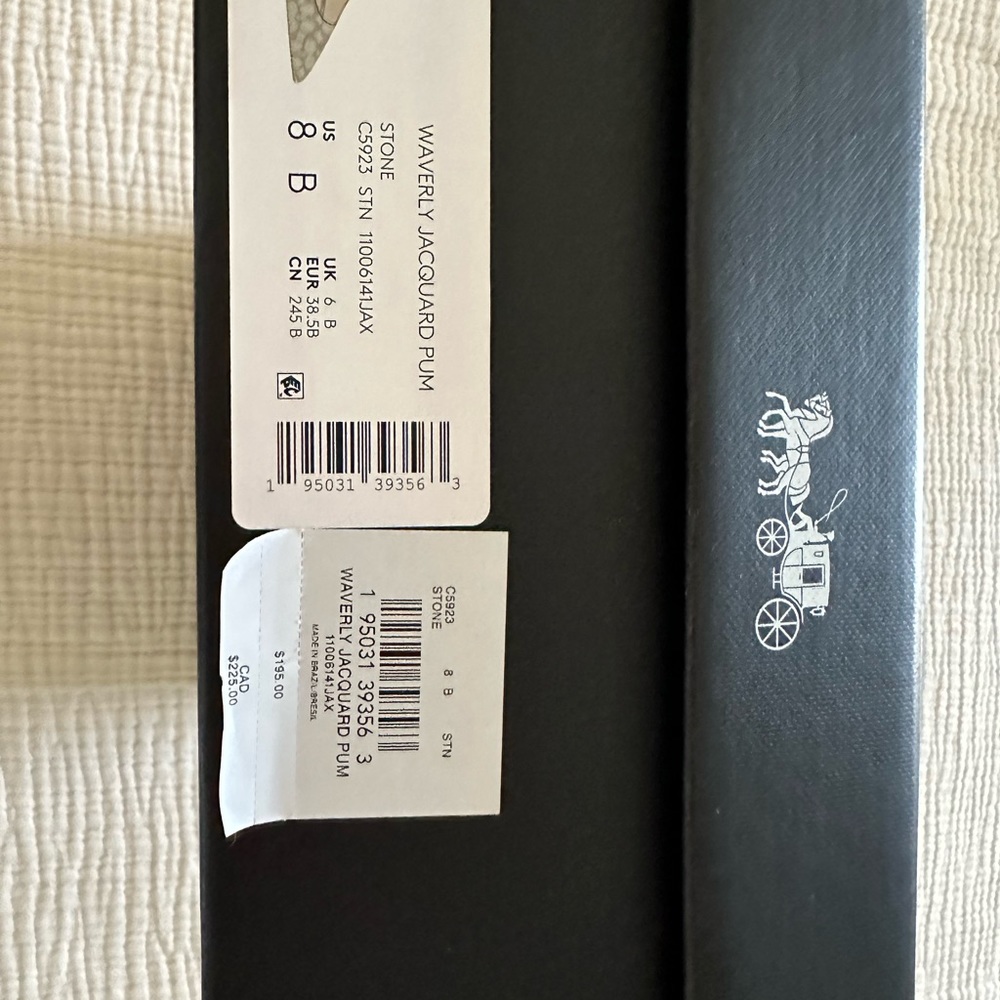 🌺 Brand New Coach Waverly Jacquard Pump - Picture 9 of 9